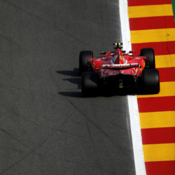 Nelle FP1 a SPA il più veloce è Kimi Raikkonen, ma Hamilton fa paura con le Soft. A muro Massa