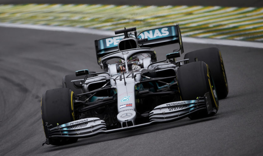 Hamilton si prende le FP3 di Interlagos. 2° Verstappen, Ferrari lavora ancora sui long run