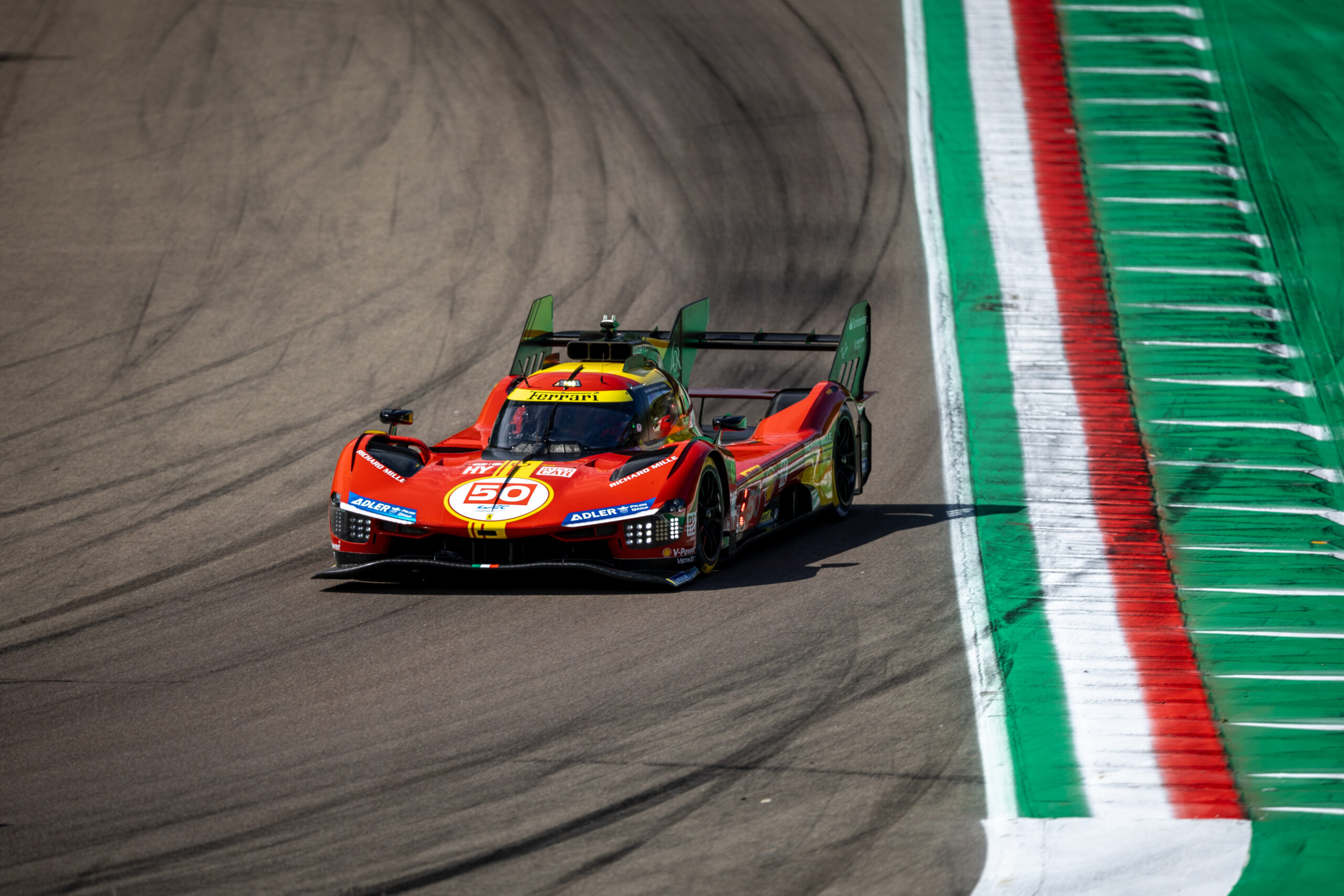 WEC 2025 tripletta Ferrari nelle qualifiche della 6 Ore di Imola!