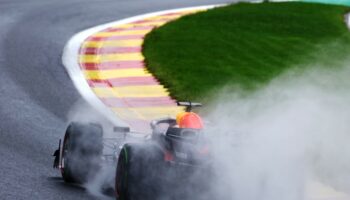 La pioggia bagna le FP3 del GP del Belgio: Verstappen il più veloce, Stroll a muro