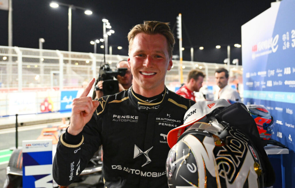 gunther max wins in Jeddah e-prix in Formula E ds Penske 